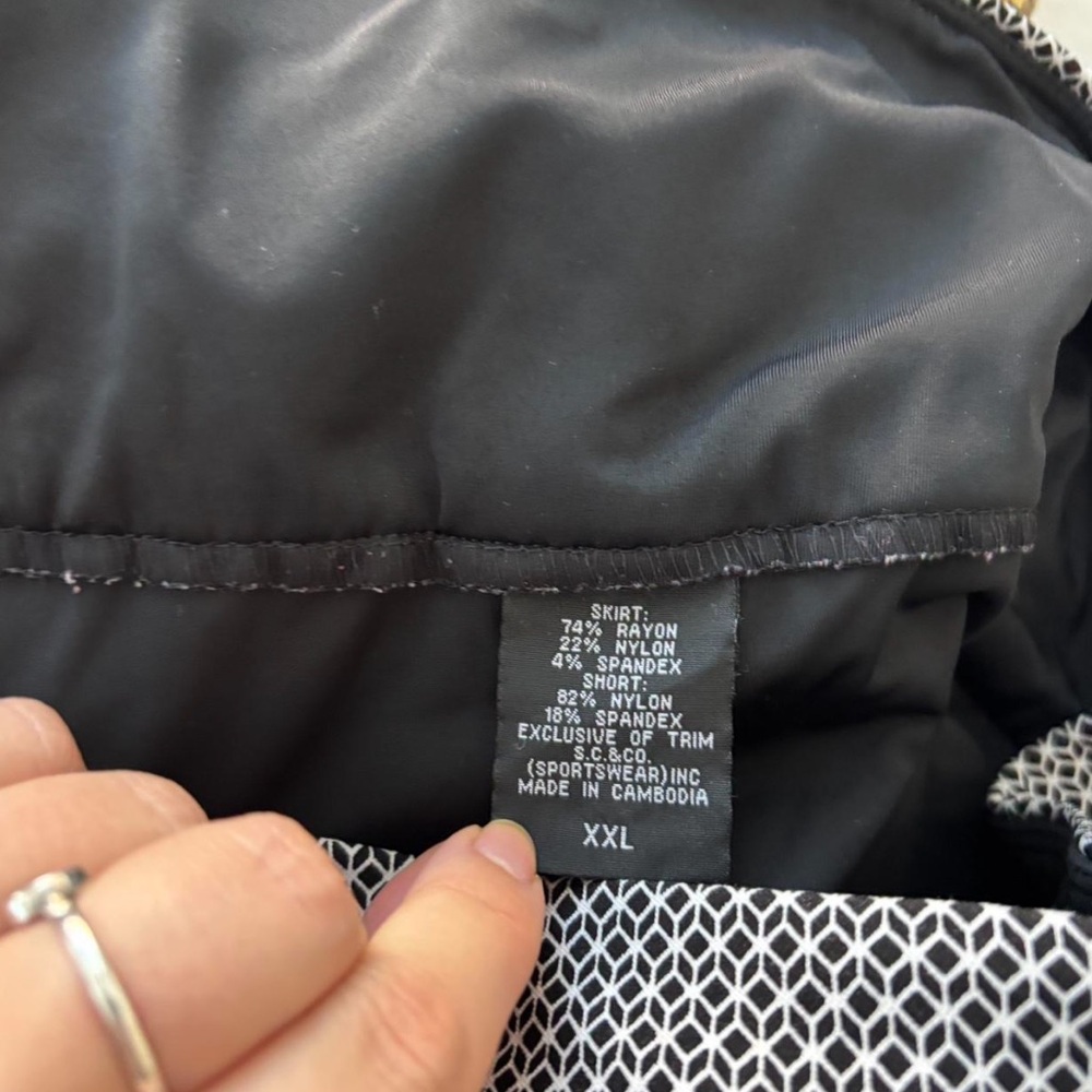 Patterned Skort - Picture 3 of 3